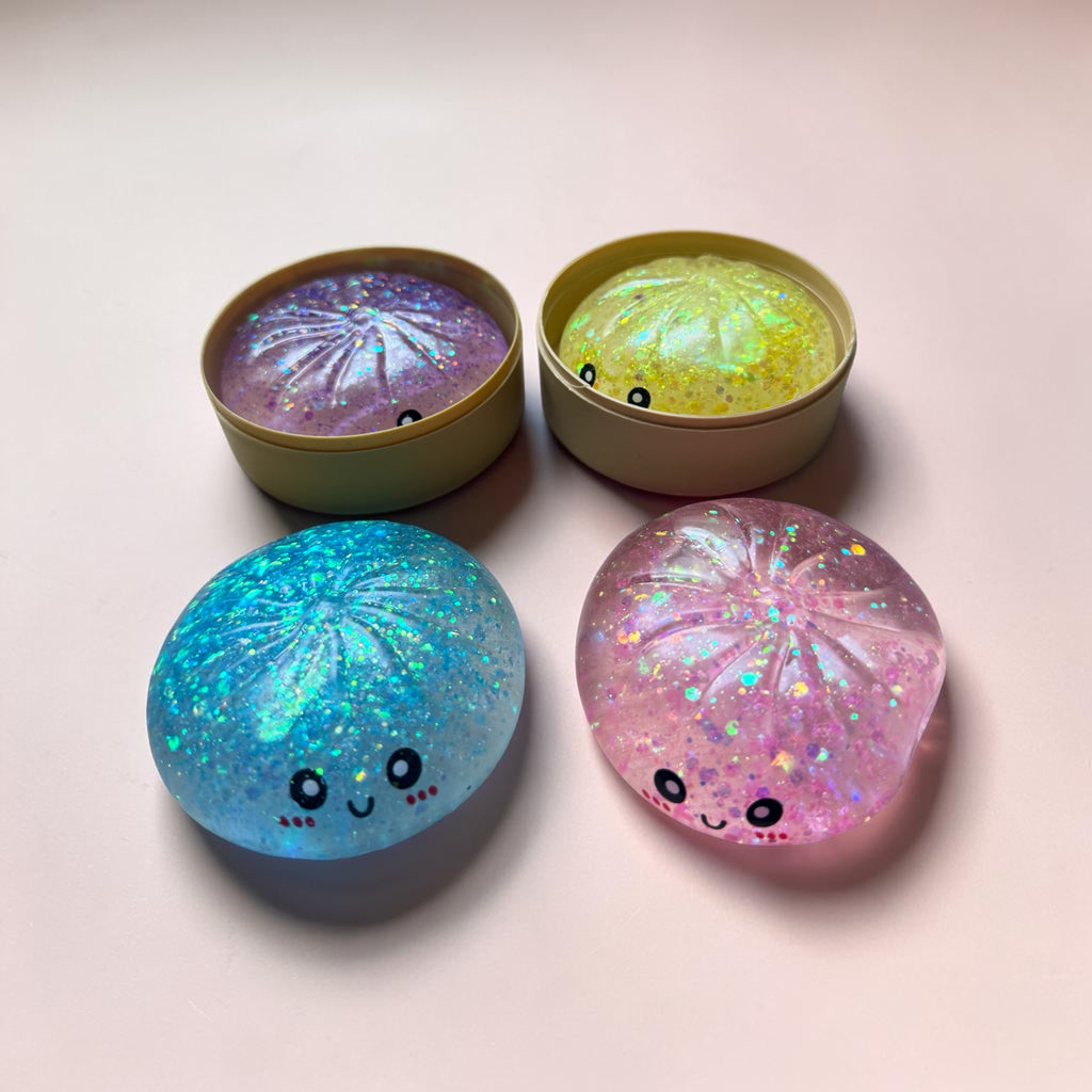 Squishy dumpling - Gel paillettes